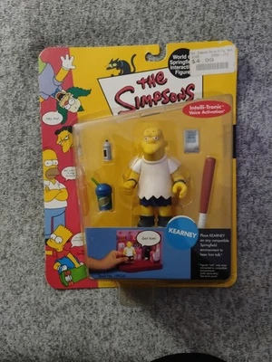 2002 Vintage Playmates The Simpsons  KEARNEY Series 8 MOC Sealed - Image 1 of 3