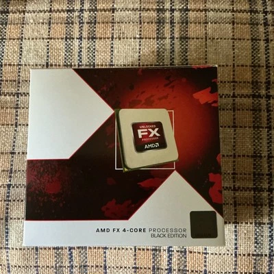 AMD FX 4100 4 Core Heat Sink Fan No Chip. - Image 1 of 4