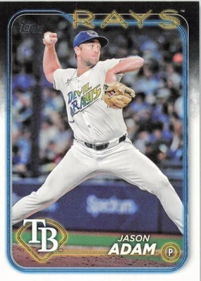 Actualización Topps 2024 #US102 Jason Adam Tampa Bay Rays Foto 1 de 2