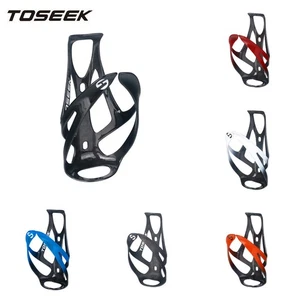 TOSEEK Bicycle Carbon fiber Bottle Cage Universal Road MTB Bike Water Cup Holder - Picture 1 of 15