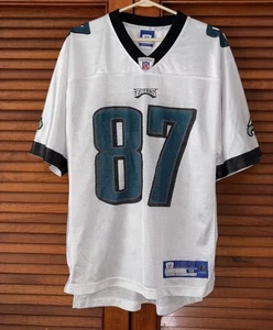 Brent Celek #87 NFL Philadelphia Eagles weiß Reebok Trikot Erwachsene Größe Medium - Bild 1 von 4