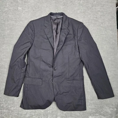 J Crew Ludlow Blazer Mens 38R Black Slim Super 120s Wool Loro Piana Sport Coat - Image 1 of 4