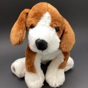Ganz Webkinz Beagle 8" Plush Stuffed Animal Puppy Dog Brown Black White No Code - Picture 1 of 14