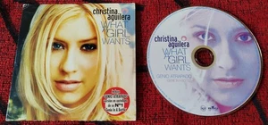 CHRISTINA AGUILERA ** What A Girl Wants ** 1999 SPAIN CD SINGLE - Picture 1 of 2