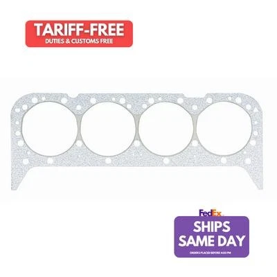 Junta Mr Gasket 5799G, una junta de cabeza blanca de acero/grafito Sbc U/S (1 pieza)  Foto 1 de 4