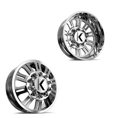 Juego de 6 ruedas FORD/DODGE DUALLY 26x8,25 KG1 forjadas KD004 pulidas 10x225 Foto 1 de 4