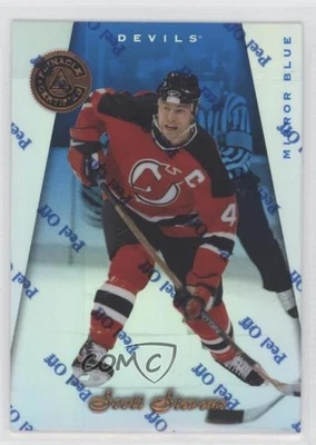 Espejo azul certificado Pinnacle 1997-98 Scott Stevens #115 patio 10 compras Foto 1 de 3