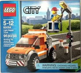 LEGO CITY LIGHT REPAIR TRUCK #60054 FACTORY SEALED  RETIRED