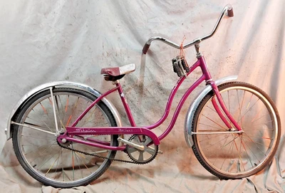 1968 Schwinn Hollywood SS 24" Kids Cruiser Bike Step-Thru Single Speed Fenders ~ - Image 1 of 4