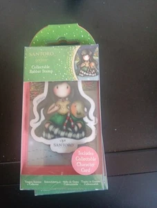 SELLO DE GOMA GORJUSS PARA SCRAPBOOKING Nº 81 MI AMIGO DE NAVIDAD (R) - Imagen 1 de 2