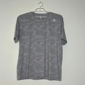 Rhoback Men's Performance Tech Short Sleeve Shirt - Size XXL Camo Gray - Picture 1 of 5