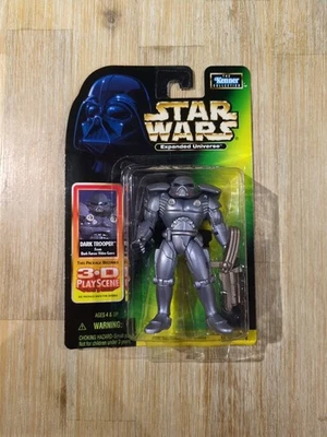 Star Wars Power Of The Force (POTF2) Expanded Universe Dark Trooper (Dark Forces - Image 1 of 4