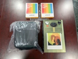 Polaroid Now+ 2nd Generation I-Type Green Instant Film Camera Bundle - Picture 1 of 3