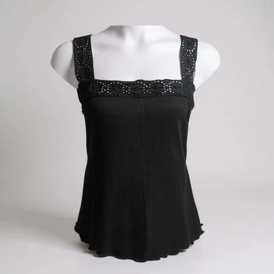 Tanque oscilante trasero con tiras TORRID nuevo con etiquetas talla 2X Foto 1 de 4