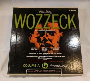 ALBAN BERG Wozzeck Mitropoulos  COLUMBIA 6 EYE OPERA 2LP SET  SL-118 - Imagen 1 de 7