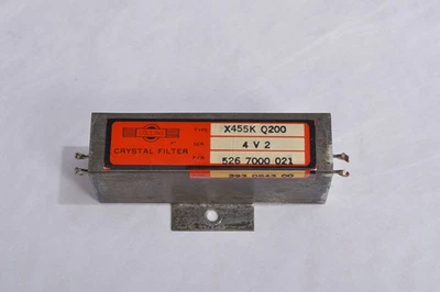 RARO: FILTRO DE CRISTAL COLLINS X455KQ200 200Hz CW PARA 75S-3 75S-3A - Imagem 1 de 3