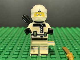 Lego Zane Minifigure Black Quiver The Lego Ninjago Movie njo318