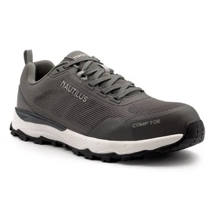 Nautilus Safety Footwear Men's Trillium Composite Toe EH Athletic Work Shoe Grey - Picture 1 of 8