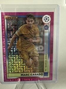 2022-23 Topps UEFA Merlin Chrome #50 Marc Casado (RC) Pink Mojo /275 - Bild 1 von 4