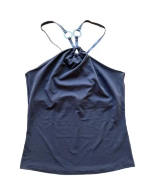 Blusa MICHAEL MICHAEL KORS Mujer Marrón Sin Mangas Halter Top Logo Foto 1 de 4