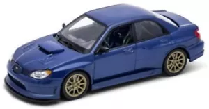 Subaru Impreza WRX STI 2010 blue modelcar 22487 Welly 1:24 - Picture 1 of 1