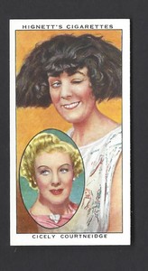 HIGNETT - ACTORS, NATURAL & CHARACTER STUDIES - #7 CICELY COURTNEIDGE