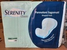 120 pannoloni Serenity classic Sagomati super 4 confezioni da 30pz