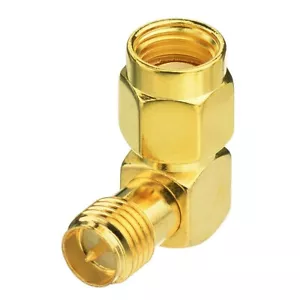 5x RP-SMA Stecker auf RP-SMA Buchse WiFi Extender Booster Antenne Stecker Adapter - Bild 1 von 3
