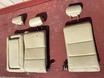 2010 2011 2012 10-12 Acura Tsx седан заднее верхнее сиденье в сборе лот желтовато-коричневая кожа - Изображение 1 из 3