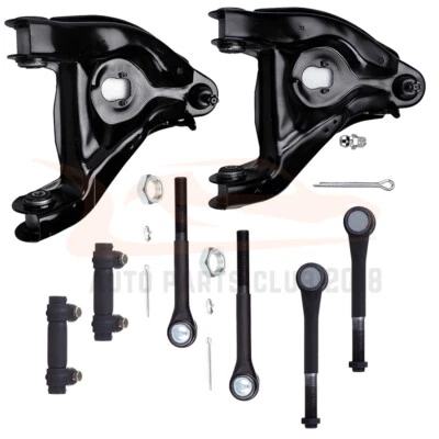 8 Front Lower Control Arm And Ball Joint Tie Rod Fits GMC Savana 1500 2500 3500 - Изображение 1 из 4