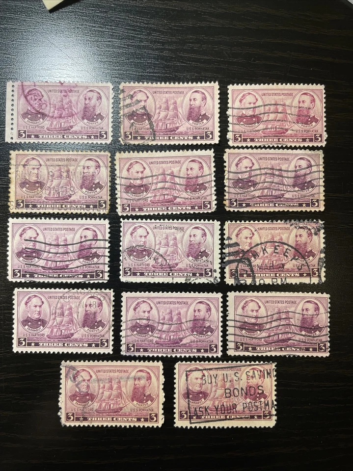 USA Sc.#792 Farragut and Porter - Image 1 of 2