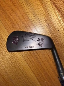 Burke Double Lion MASHIE Hickory Mazza da golf - Foto 1 di 4