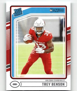 Donruss #326 Trey Benson Arizona Cardinals 2024 - Clasificado como novato - Imagen 1 de 2