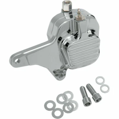 GMA Chrome Front Caliper Kit  GMA-200FC * Single Disc Brake Rotor Harley 1984-99 - Image 1 of 4