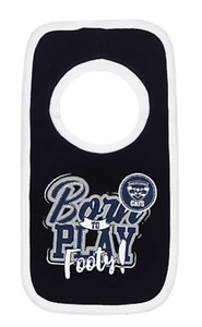Geelong Cats Official AFL Team Colours & Logo 2 Pack Baby Infant Feeder Bibs - Bild 1 von 2