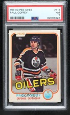 1981-82 O-Pee-Chee Paul Coffey #111 PSA 7 Rookie RC HOF