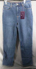 Gloria Vanderbilt Tapered Amanda Jeans 8 Super Stretch Lift Tuck Medium Blue