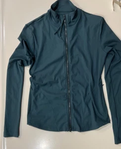 Carve Designs Größe XS Damen türkis durchgehender Reißverschluss Stehkragen Tasche Sportjacke - Bild 1 von 8