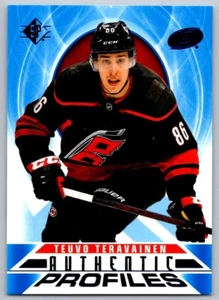 TEUVO TERAVAINEN 2020-21 SP Authentic Profiles Blue Teuvo #AP-11 - Picture 1 of 2