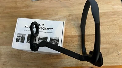 Soporte magnético para cuello de teléfono, soporte para grabación de video, POV/Vlog Selfie, manos libres... Foto 1 de 4