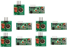 Dollatek 5Pcs 433Mhz RF Wireless Transmitter and Receiver Module Kit for Ardu...