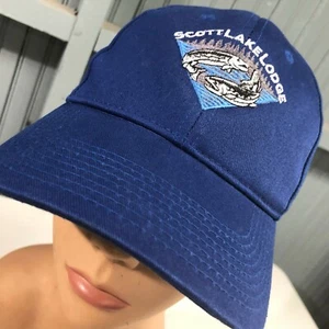 Scott Lake Fishing Lodge Saskatchewan Canada Strapback Baseball Hat Cap - Picture 1 of 5