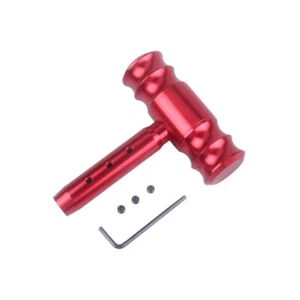 Red Car Shift Knob Aircraft Joystick Manual Transmission Racing Gear Shifter - Picture 1 of 5