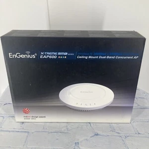 Engenius EAP600 Extreme SMB Series Ceiling Mount Dual Band Concurrent AP New - Picture 1 of 10