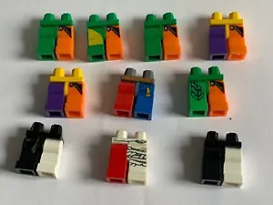 Lego 10 piezas - lote - minifigura PIERNAS dos colores - hecho para divertirse - Imagen 1 de 1