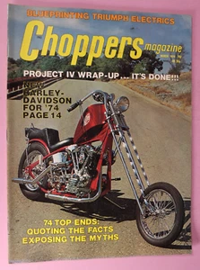 Choppers Magazine March 1974 - Picture 1 of 13