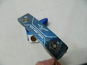 New Mizuno M-Craft 02 Blue ION 35" Putter W/Cover M Craft 35" Putter - Picture 1 of 4