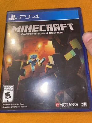 MINECRAFT PLAYSTATION 4 EDITION (PLAYSTATION 4, 2014) PS4 GAME- Tested - Image 1 of 3