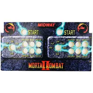 Mazo de control de repuesto Skinned Mortal Kombat 2 para Arcade1Up - Imagen 1 de 6