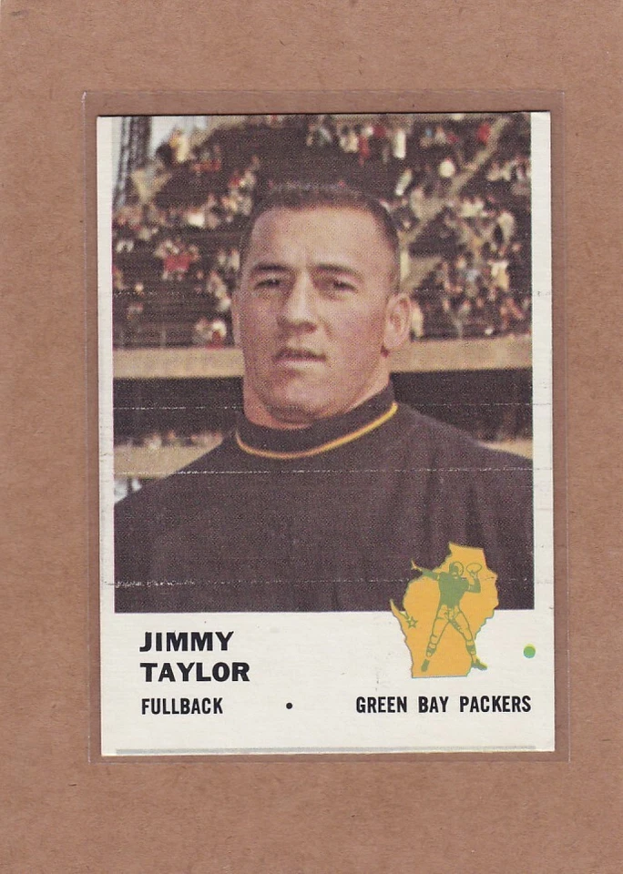 1961 FLEER FOOTBALL JIM TAYLOR #89 PACKERS EX/EXMT *A28515 - Image 1 of 1
